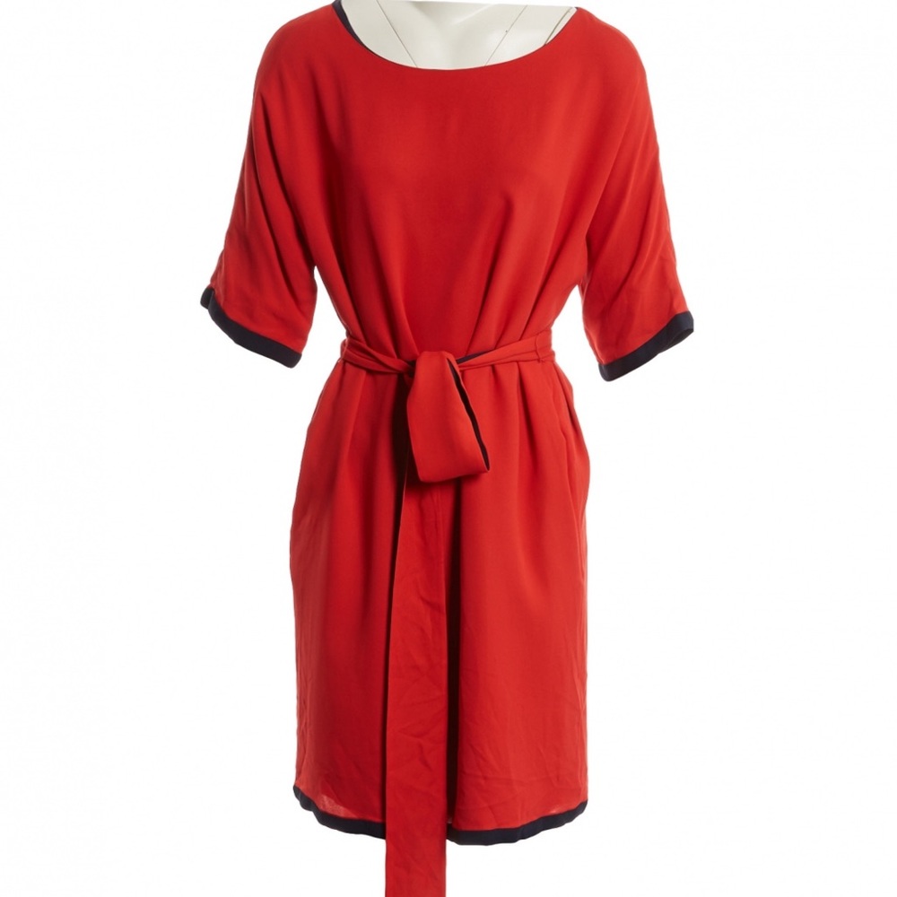 Marc by Marc Jacobs Red Silk Dress